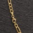 Cadena semi hueca estilo cartier de oro de segunda mano