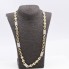 Cadena semi hueca estilo cartier de oro de segunda mano