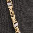 Cadena semi hueca estilo cartier de oro de segunda mano