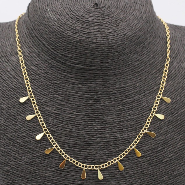 Collar húngaro lágrimas de oro de...