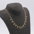Collar húngaro lágrimas de oro de segunda mano
