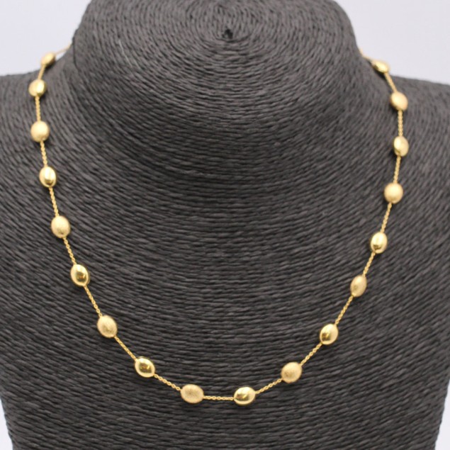 Collar pepitas de oro de segunda mano