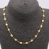 Collar pepitas de oro de segunda mano