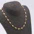 Collar pepitas de oro de segunda mano