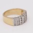Bague d'occasion en or avec diamants