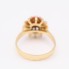 Anillo estilo vintage de oro con coral de segunda mano