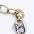 Bracelet femme design grain de café en or bicolore. Neuf