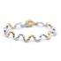 Bracelet Vague Bicolore. Tout neuf