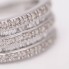 Anillo TIARA REAL de oro con diamantes de segunda mano