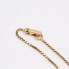 Collar estilo vintage de oro con granates de segunda mano