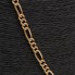 Cadena maciza estilo cartier de oro de segunda mano
