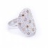 Bague ALEGORIA en or blanc et diamants. Neuve