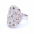 Bague ALEGORIA en or blanc et diamants. Neuve