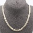 Collar de oro bicolor de segunda mano