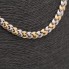 Collar de oro bicolor de segunda mano