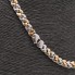 Collar de oro bicolor de segunda mano