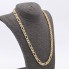 Cadena estilo cartier de oro con circonitas de segunda mano