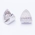 Boucles d'oreilles TRIANGLE en or avec diamants. Nouveau