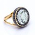 Bague ALLURE en or et diamants noirs - Neuf