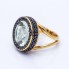 Bague ALLURE en or et diamants noirs - Neuf