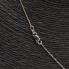 Collar de oro con circonita y diamantes de segunda mano