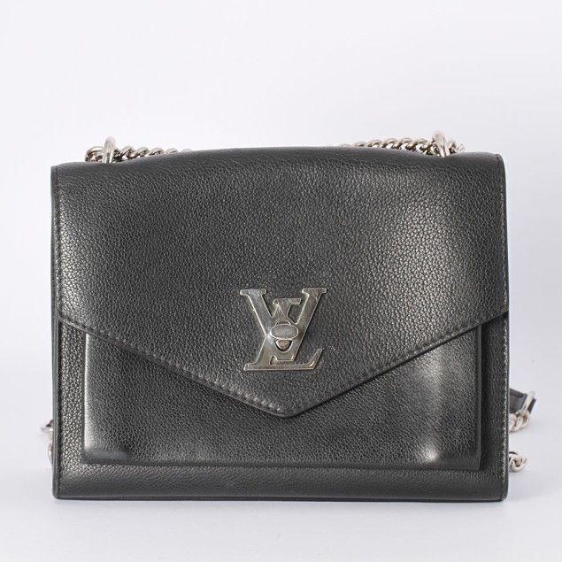 Comprar Bolso de Mano LOUIS VUITTON MYLOCKME Cuero Negro E358800