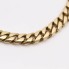 Bracelet gourmette or massif d'occasion