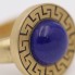 Bague AZTECA en or avec Lapis Lazuli. Neuf