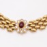 Pulsera panthere de oro con rubíes y circonitas segunda mano