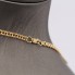 Collar para bebé racimos de uva de oro con circonitas