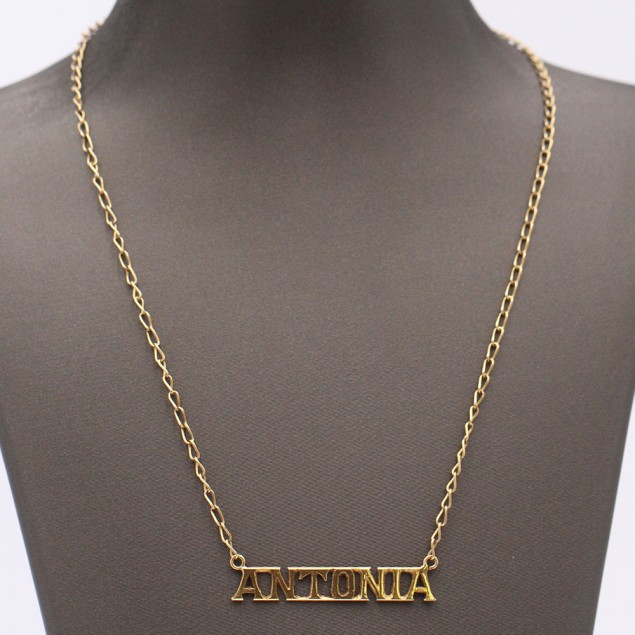 Collar ANTONIA de oro de segunda mano
