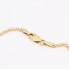 Pulsera alternada bismark de oro de segunda mano