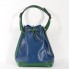 Bolso de hombro LOUIS VUITTON Epi Noe azul y verde