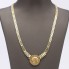 Collar estilo greco de oro de 14k de segunda mano