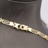 Collar estilo greco de oro de 14k de segunda mano