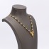 Collar filigranas de oro con esmalte de segunda mano