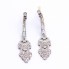 Pendientes  Art Decó Platino y Diamantes. Segunda mano