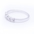 Bague en or blanc et diamants. Neuve