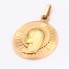 Medalla vírgen niña de oro de segunda mano