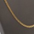 Cadena bismark maciza de oro de segunda mano