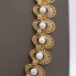 Collar estilo vintage de oro con perlas de segunda mano