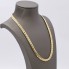 Collar trenzado de oro de segunda mano