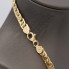 Collar trenzado de oro de segunda mano