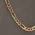 Cadena maciza estilo cartier de oro de segunda mano