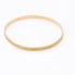 Conjunto 5 pulseras estriadas de oro de segunda mano