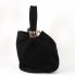 JIMMY CHOO Sac hobo Saba en daim noir