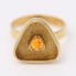 Bague Cabouchon Citrine. Deuxième main