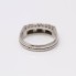 Anillo estilo vintage de oro 18k con diamantes segunda mano
