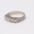 Anillo estilo vintage de oro 18k con diamantes segunda mano