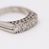 Anillo estilo vintage de oro 18k con diamantes segunda mano